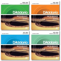 D'addario สายกีตาร์โปร่ง  เบอร์ 9-12 EZ-890 EZ-900 EZ-910 EZ-920พร้อมส่งส่งเร็ว