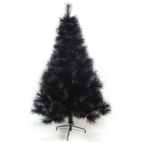 摩達客 台製6尺(180cm)特級黑色松針葉聖誕樹 裸樹 (不含飾品不含燈)