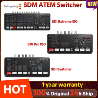 Blackmagic Design BDM ATEM Switcher tally atem extreme pro iso SDI Pro ISO Record Live Tally Program and 4 Input Recording
