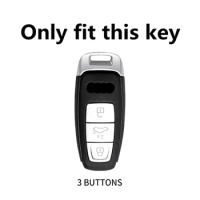 Car Key Case Cover Key Bag For Audi a1 a3 8v a4 b9 a5 a6 c8 q3 q5 q7 tt Keychain Accessories Car-Styling Auto Holder Shell