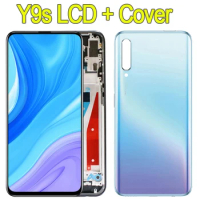 6.59" Display Replacement For Huawei Y9S LCD Touch Screen Digitizer Assembly For HUAWEI y9s Display with Back Housing