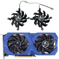 NEW 1SET 85MM 4PIN RTX 3060 Ti GPU Fan，For Colorful GeForce RTX 3060、RTX 3060 Ti、GTX 1660 Spuer Graphics card cooling fan