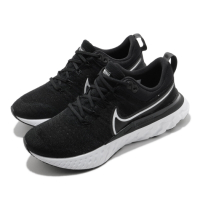 Nike 慢跑鞋 React Infinity Run 女鞋 輕量 透氣 舒適 避震 路跑 運動 黑 白 CT2423002