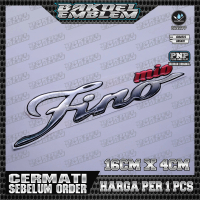 emblem timbul mio fino silver, emblem timbul yamaha mio fino silver