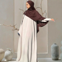 Qudsiyyah - Mecca Abaya only (Abaya Haji dan Umrah Bahan Cooltech Anti UV) Gamis muslim abaya daily