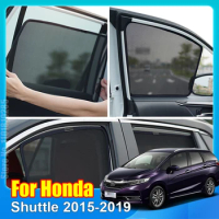 For Honda Shuttle 2015 2016 2017 2018 2019 Car Sun Visor Accessori Window Windshield Cover SunShade Curtain Mesh Shade Blind