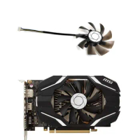DIYMSI GTX 950 1060 GPU Fan 85MM 4PIN HA9515H12SF-Z ，For MSI R7 360、GTX 950、GTX 1060 ITX Graphics card cooling fan