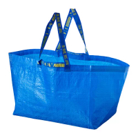 FRAKTA 環保購物袋, 藍色, 55x37x35 公分/71 公升
