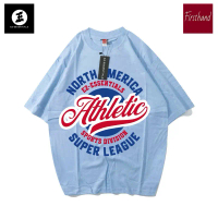 Kaos Athletic Kaos Baseball Distro Original Pria Wanita Atasan Distro Pendek Kaos Katun Baju Combed