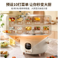 韓派三格內膽電壓力鍋家用陶瓷釉電飯煲鴛鴦膽電火鍋多功能壓力鍋