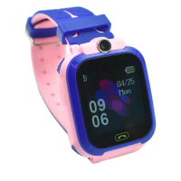 Quad Band 2G Kids Tracking Smart Watch Touch Screen Waterproof SOS call phone LBS track Smart Watch for Kids