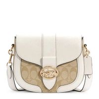 蔻馳 - COACH 蔻馳 女士翻蓋馬車標斜挎馬鞍包 單肩包 斜挎包 C2806IMDQC 1pc