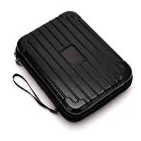 Women Makeup Storage Case Shockproof Men Barber Electric Clipper Box Portable Hair Trimmer Travel Carrying Box