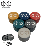 Cannadude 420 Magnetic Grinder Ceramic & Titanium เครื่องบด เซรามิก - ไทเทเนียม Premium