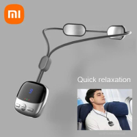 Xiaomi Smart Hanging Neck Protector Mijia Cervical Spine Massager Portable Mini Pulse Shoulder Massage Hot Compress Nursing