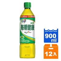 每朝健康綠茶無糖900ml(12入)/箱【康鄰超市】