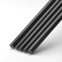 2Pcs 100% Carbon Fiber Bar OD 1mm 3mm 5mm 7mm 9mm 11mm 13mm 14mm Length 500mm Carbon Rods For RC