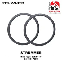 Strummer Rims Hyper SLR D41.5 24H/32H 700C Velg Sepeda 24H