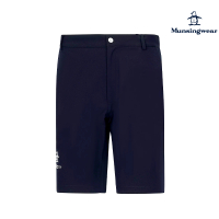 【Munsingwear】企鵝牌 男款藏青色輕薄款腰頭鬆緊透氣彈性防潑水短褲 MGTL8502