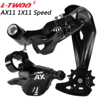 LTWOO AX 1x11 Speed Groupset Right Shifter Lever Rear Derailleur Long Cage for MTB Bike 42T/46T/50T/52T 11v Compatible SHIMANO