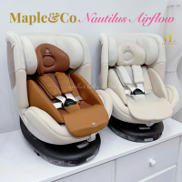 Maple&Co Nautilus Airflow - Ghế Ô Tô Cao Cấp 0-7T, Quạt Làm Mát, Xoay 360°, R129, Chính Hãng Mỹ, ISO