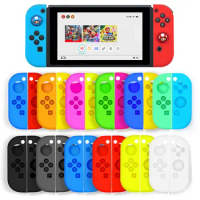 For Switch Joycon Handle Silicone Case for Switch Silicone Set for Switch Case for Nintendo Switch Console Shell Replacement