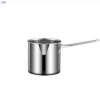 New Deep Fryer 304 Stainless Steel Fryer with Frying Basket Auxiliary Food Pot To Deepen Japanese Milk Pot