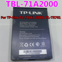New 3.7V 2000mAh TBL-71A2000 For TP-Link TL-TR861 2000L TL-TR761 M5250 M5350 M7000 M7200 M7300 4G LTE WIFI Router Modem Battery
