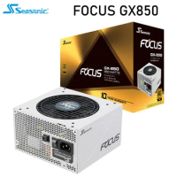 Seasonic FOCUS GX-850 Game power Supports Intel and AMD CPU 850W 20+4pin 6+2Pin Desktop Gaming Computer Power Gold 80PLUS