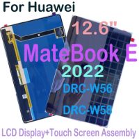 12.6" Original LCD Screen For Huawei MateBook E 2022 DRC-W56 DRC-W58 LCD Display Touch Screen Digitizer Assembly Replacement