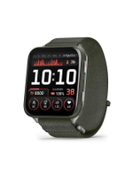 Venu X1 GPS สมาร์ทวอทช์ (ตัวเรือนสี Moss with Titanium, สายสี Moss)