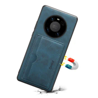 Denior For Huawei Mate 60 50 40 30 Pro Hide Bracket Card Phone Case P30 Lite P40 P50 P60 Pro