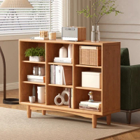 Magazine Racks Bookshelf Storage Organizer Collect Book Wood Shelves Display Space Saving Scaffale Libreria Modern Furniture