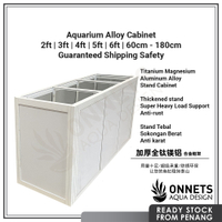 2ft 3ft 4ft 5ft 6ft Aluminum Alloy Aquarium Cabinet Stand 60cm 90cm 120cm 150cm 180cm Kabinet Akuari
