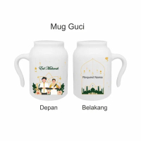 Denida Hampers Lebaran | Souvenir Ramadhan | Parcel Lebaran Unik - Mug Guci, Mug Onlyberkualitas