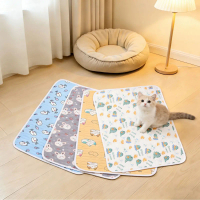 Pet Summer Cooling Latex Mat Dog Mat Cat Sleeping Mat Dog Bed Ice Silk Cooling Mat Ice Mat Supplies
