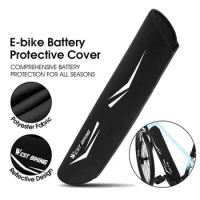 Ebike Battery Bag Black Bicycle Battery Cover Washable Anti Deformation Ebike Battery Bag Cover Protecting Batteries