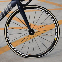 Legend 700c Fixed Gear Wheelset Single Speed Bike Wheels High Strength Racing Wheel with 30mm Rim Flat Spoke 20-24H Bearing Hub