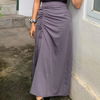 Nami Skirt | Rok Serut | Rok korea | Rok Wanita panjang | Long Skirt | Hijab friendly Karet
