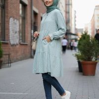 BAJU PAKAIAN ATASAN TUNIK BLUS BLOUSE CEWEK WANITA PEREMPUAN CLARIS