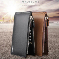 Classic Woman Wallet Long Multi-card Position Male Purse Mens Credential Holder Fold Thin Magic Wallet Cash Card