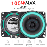 456.5 Inch 100W Car Speakers Universal Vehicle By Auto Audio Music Stereo Full Range Frequency Subwoofer Loudspeaker