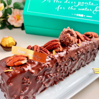 【小羊愛吃甜】法式 旅人蛋糕.巧克藍鑽.歐貝拉70%巧克力.藍莓磅蛋糕.1入/禮盒