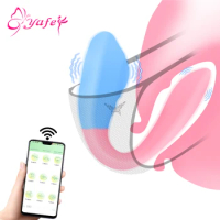 Wireless APP Control Vibrating Egg Vibrator Wearable Panties Vibrators G Spot Stimulator Vaginal Kegel Ball Sex Toy for Women