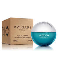 BVLGARI 寶格麗 AQVA 水能量男性淡香水 100ML TESTER 環保包裝