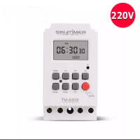 Timer Switch TM630S ความละเอียด 1 วินาที เครื่องตั้งเวลา เปิด-ปิด อุปกรณ์ไฟฟ้า อัตโนมัติ 7 วัน 24 ชั