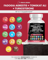 Nutraceuticals FADOGIA AGRESTIS TONGKAT ALI TURKESTERONE & HORNY GOAT WEED