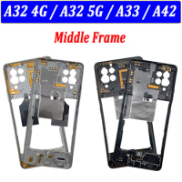 NEW Tested Middle Frame Holder Housing Replacement Repair Parts For Samsung A32 4G / A32 5G / A33 / A42