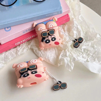 2025 Cute Inverted Shin-chan Earphone Case for Apple 5th Generation, AirPods Pro 2, Wireless Bluetoo