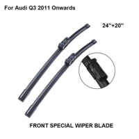 Wiper Blade For Audi Q3 2011 Onwards 24''+20'' High Quality Iso9000 Natural Rubber Clean Front Windshield
